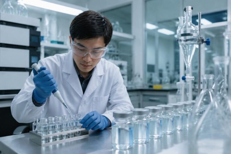 Peptide additive stability testing