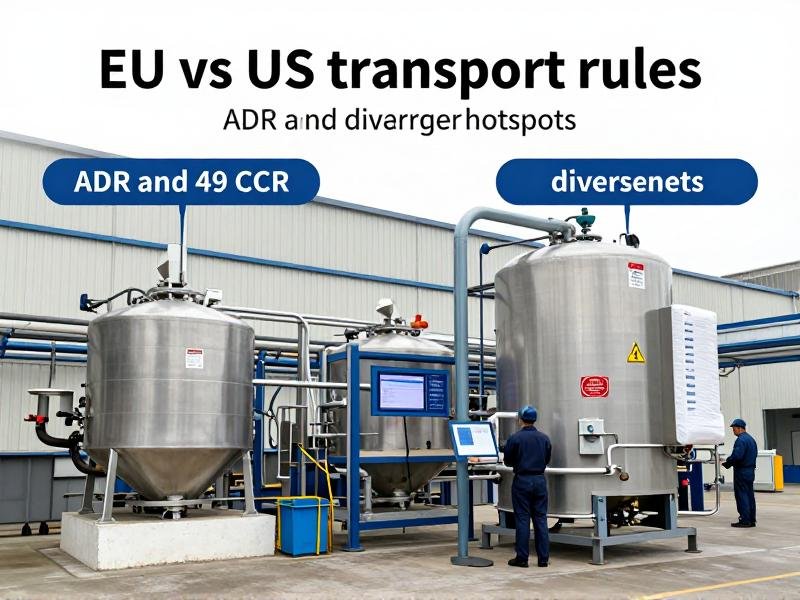 ADR and 49 CFR divergence hotspots EU vs US transport rules