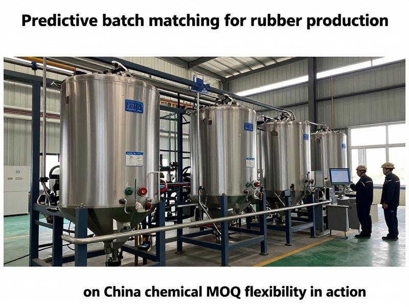 Predictive batch matching for rubber production