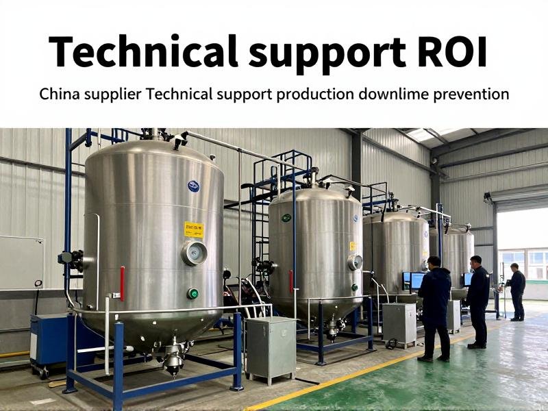 China supplier technical support production downtime prevention Technical support ROI