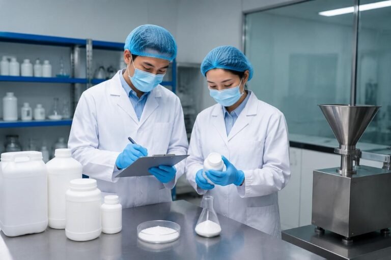 Eco-compliant food additive documentation checklist