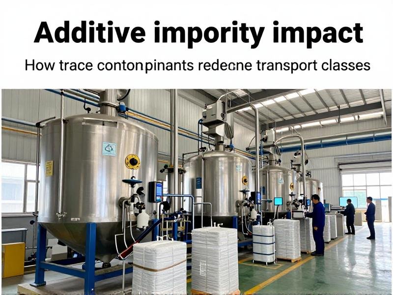 How trace contaminants redefine transport classes Additive impurity impact
