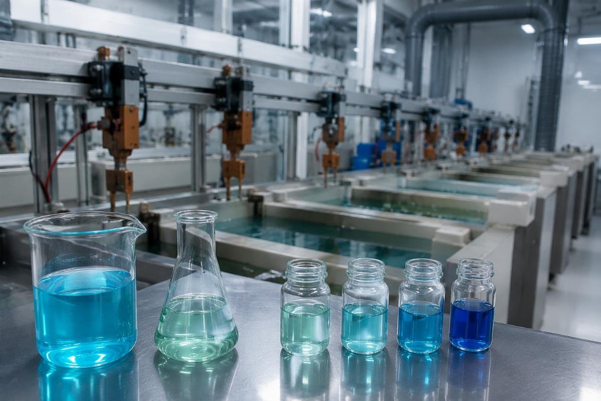 Concentration tolerance vs. purity in electroplating