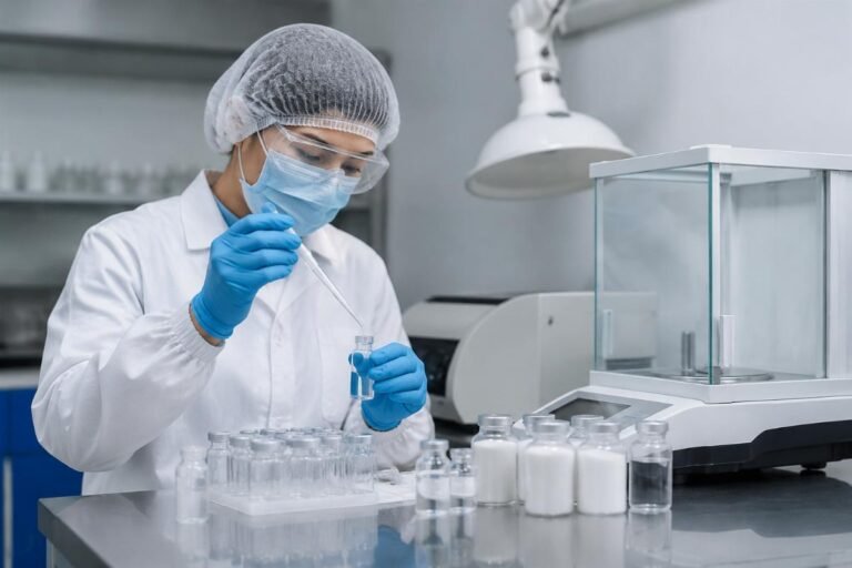 Medical sample testing materials preparation