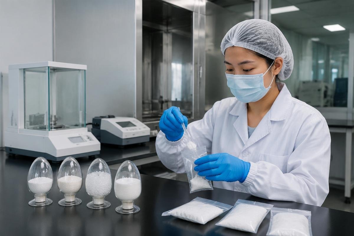 Medical material sample preparation and documentation