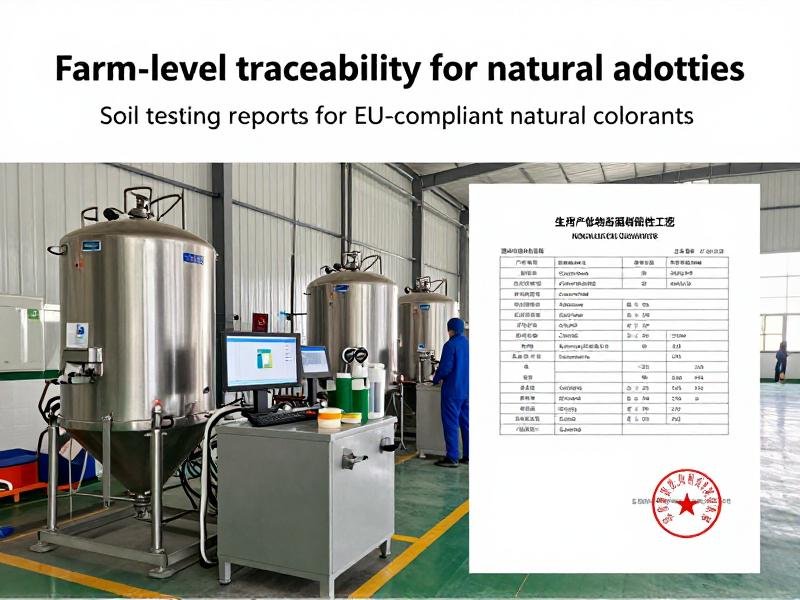 Farm-level traceability for natural additives