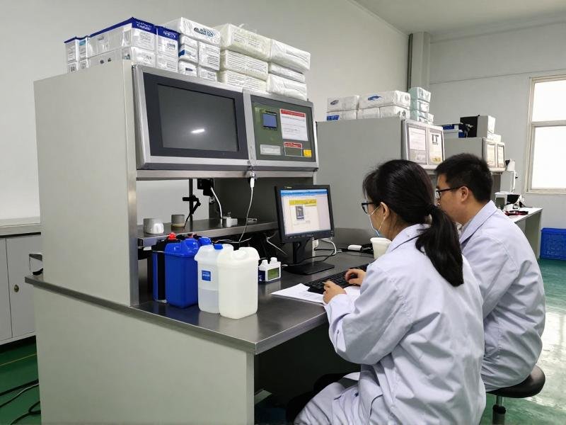 Medical equipment sample testing follow-up consultation