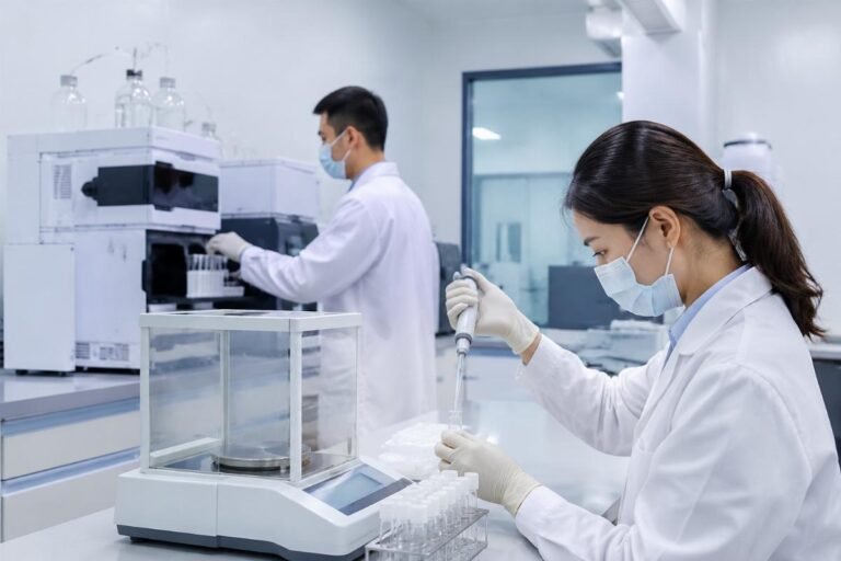 Peptide additive quality testing process