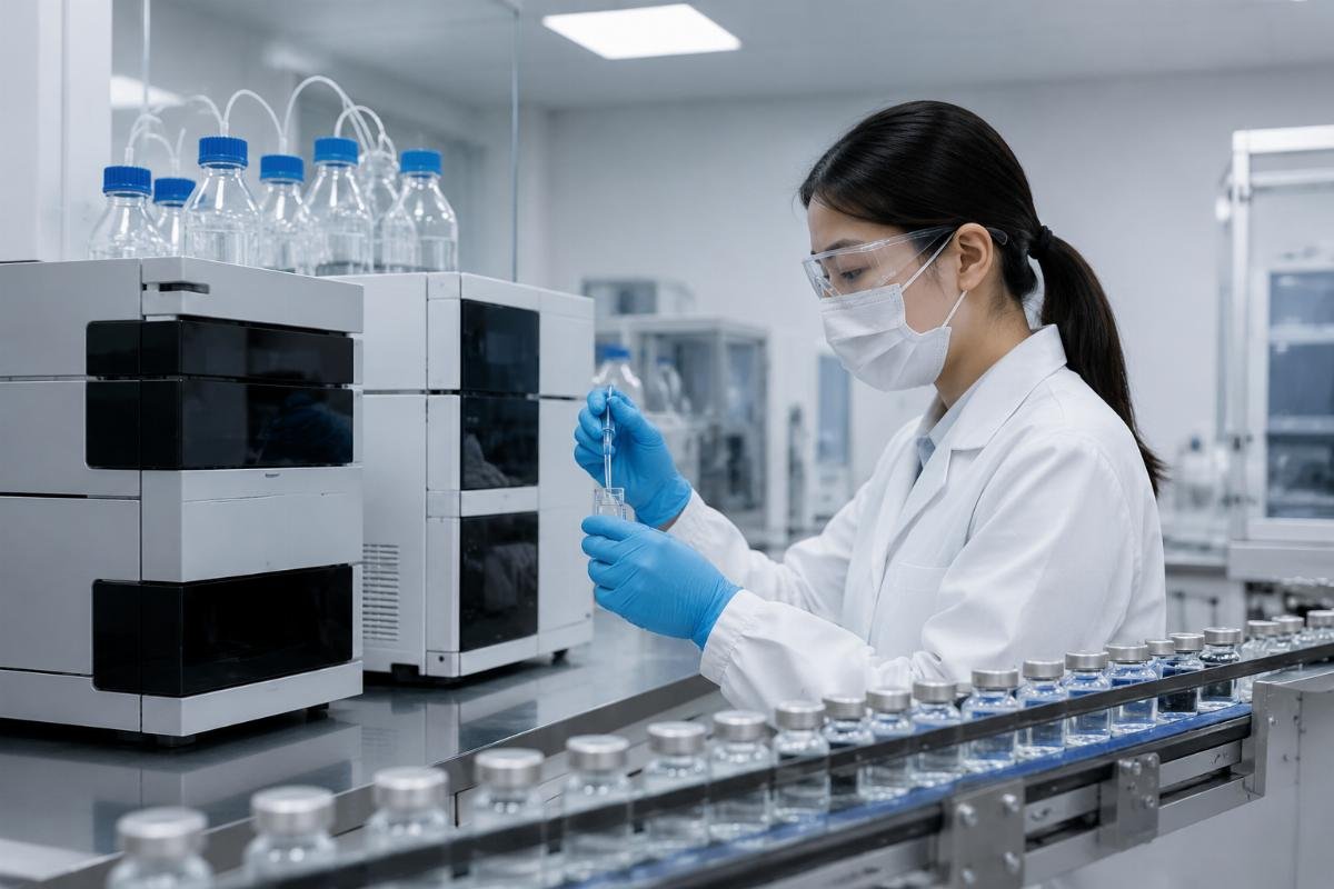 Peptide degradation monitoring in production