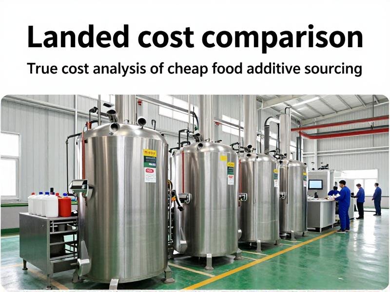 Landed cost comparison